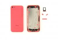 Корпус для iPhone 5C+держатель sim карты (красный)