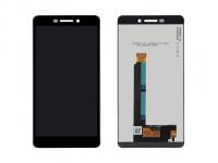 Дисплей Nokia 6.1 (TA-1043) модуль с тачскрином (черный)