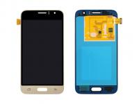 Дисплей для Samsung J120F Galaxy J1 (2016) модуль с тачскрином золото (ориг. матрица)