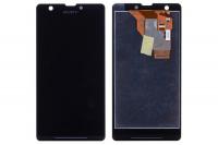 Дисплей для Sony C5502/C5503 Xperia ZR модуль с тачскрином черный (ориг. матрица)