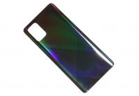 Задняя крышка для Samsung A715F Galaxy A71 (черный)