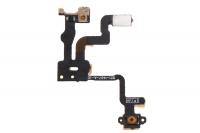 Шлейф для iphone 4s с кнопкой включения и датчиком приближения 921-0216-02 821-1467