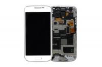 Дисплей для Samsung i9190/ i9192/ i9195 Galaxy S4 Mini модуль с тачскрином в рамке белый (ориг. матр