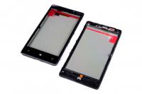 Тачскрин (сенсор) для Nokia 820 Lumia, в сборе с рамкой, AAA