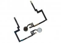 Кнопка HOME для iPad Mini 3 + верхняя часть (серебро)