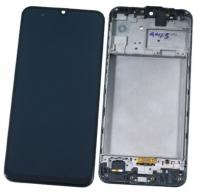 Дисплей Samsung M315F/DSN (M31) в рамке (черный) ориг 100%
