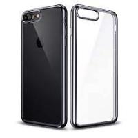 Чехол силиконовый с рамкой для Apple iPhone 7 plus черный