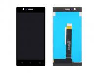 Дисплей Nokia 3 (TA-1032)+тачскрин (черный)