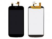 Дисплей Nokia 1 (TA-1047) модуль с тачскрином (черный)