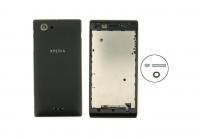 Корпус Sony ST26i (Xperia J) черный