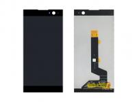 Дисплей Sony H4113/H4133 (XA2/XA2 Dual) модуль с тачскрином (черный)