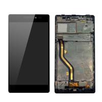 Дисплей для Lenovo Vibe X2 модуль с тачскрином в рамке черный