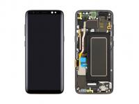 Дисплей Samsung G950F/FD (S8) в рамке (черный) ориг