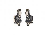 Шлейф (плата) для Xiaomi Redmi Note 9S/Note 9 Pro + системный разъем + разъем гарнитуры + микрофон