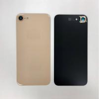 Задняя крышка для Apple iPhone 8 со стеклом камеры, золото ориг
