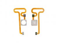 Шлейф для Xiaomi Mi Mix 2S + сканер отпечатка (белый)