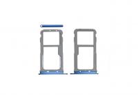 Держатель SIM Huawei Honor 9/9 Premium (STF-L09) синий
