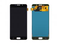 Дисплей Samsung A710F (A7 2016)+тачскрин (черный) TFT (тонкий) с регул. подсветки
