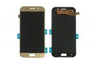 Дисплей для Samsung A520F Galaxy A5 (2017) модуль с тачскрином золото (ориг. матрица)