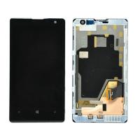 Дисплей для Nokia 1020/ Lumia 909, модуль с тачскрином, черный