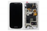 Дисплей для Samsung i9190/ i9192/ i9195 Galaxy S4 Mini модуль с тачскрином в рамке синий (ориг. матр