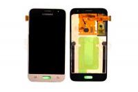 Дисплей для Samsung J120F/ J120DS Galaxy J1 (2016) модуль с тачскрином золото, оригинал АСЦ