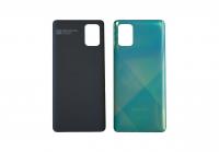 Задняя крышка Samsung A715F (A71) голубая