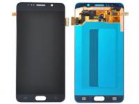 Дисплей Samsung N920C (Note 5) модуль с тачскрином (синий) ориг 100%