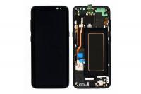 Дисплей для Samsung G950FD Galaxy S8 модуль с тачскрином черный, оригинал АСЦ