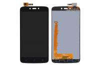Дисплей для Motorola Moto C Plus (XT1723) модуль с тачскрином черный