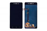 Дисплей для Lenovo S90 модуль с тачскрином, черный, HQ