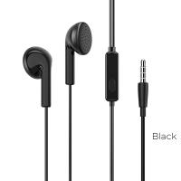 Наушники Borofone BM40 Sage universal earphones 3.5мм черный
