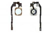 Шлейф для iphone 5S на кнопку HOME, в сборе с клавишей Touch ID 821-2092-A , золото