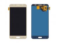 Дисплей Samsung J510F/DS (J5 2016)+тачскрин (золото) TFT (тонкий) с регул. подсветки