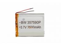 Аккумулятор 357590P 3.7V (3.5*75*90mm)
