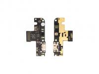 Шлейф (плата) для Xiaomi Redmi Note 5A/ Redmi Note 5A Prime с разъемом зарядки HQ