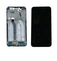 Дисплей для Xiaomi Redmi 5A в рамке + тачскрин черный (ориг. матрица)