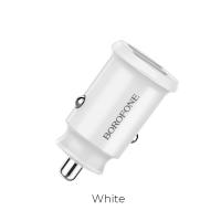 Автомобильная зарядка (АЗУ) Borofone BZ8 MaxRide (2 USB) 2400 mAh белый