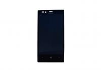 Дисплей Nokia 720 Lumia модуль с тачскрином (черный)