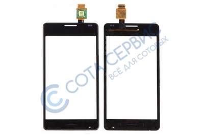 АКЦИЯ! Тачскрин (сенсор) для Sony D2004/ D2005/ D2014/ D2105 Xperia E1/ E1 Dual, черный