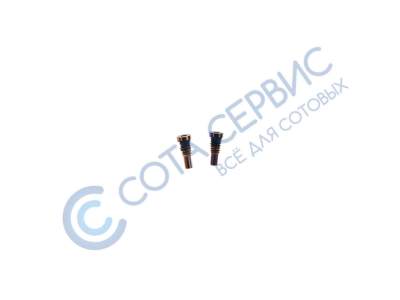 Винт нижний внешний для Apple iPhone 8/8Plus (2 шт. в комплекте) розовое золото