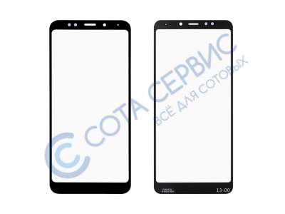 Стекло для Xiaomi Redmi 5 Plus черный