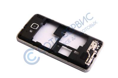 АКЦИЯ! Панель корпуса задняя (средняя часть) для ZTE Blade AF3 (T221), серебро