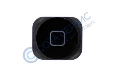 Клавиша HOME (толкатель) для iphone 5/ 5C, черный