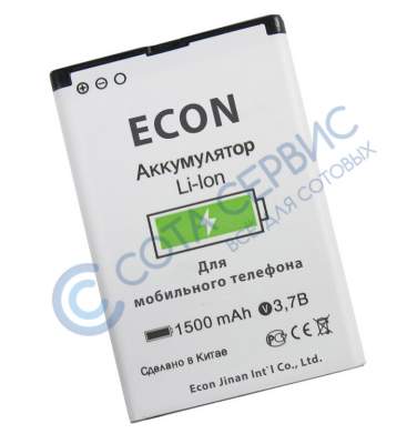 Аккумулятор ECON для Nokia BL-5C 1100/1200/1280/1600/1661/1650/1680c/2700c/2710N/3109/3110C3610F/513