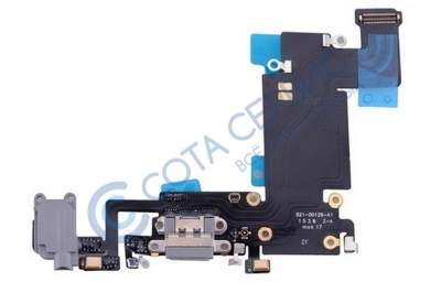 Шлейф для iphone 6S Plus с разъемом зарядки (системным), разъемом гарнитуры и микрофоном 821-00126-0