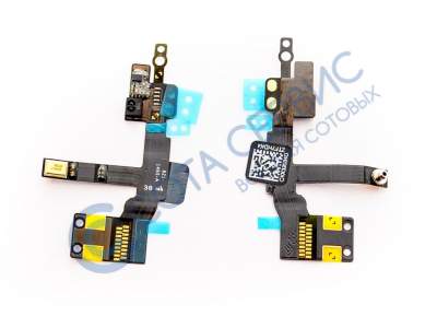 Шлейф для Apple iPhone 5 с c датчиком приближения и микрофоном, без камеры