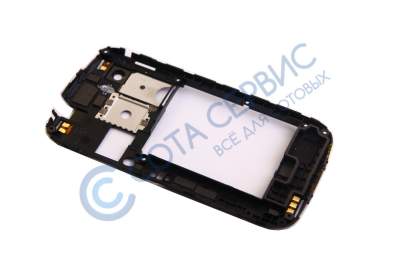 АКЦИЯ! Панель корпуса задняя (средняя часть) для ZTE V970 Mimosa,черная , оригинал АСЦ