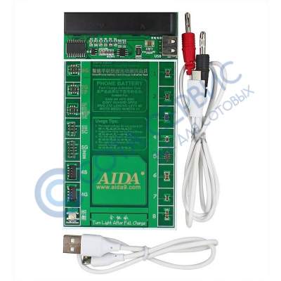 Тестер Акб AIDA DUAL PRO А-602 Plus (4G/4S/5G/5S/5C/SE/6G/6P/6S/6SP/7G/7P/8G/8P/X/XS/XS MAX/HUAWEI)