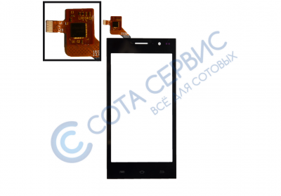 Тачскрин Highscreen Zera S Power (черный)